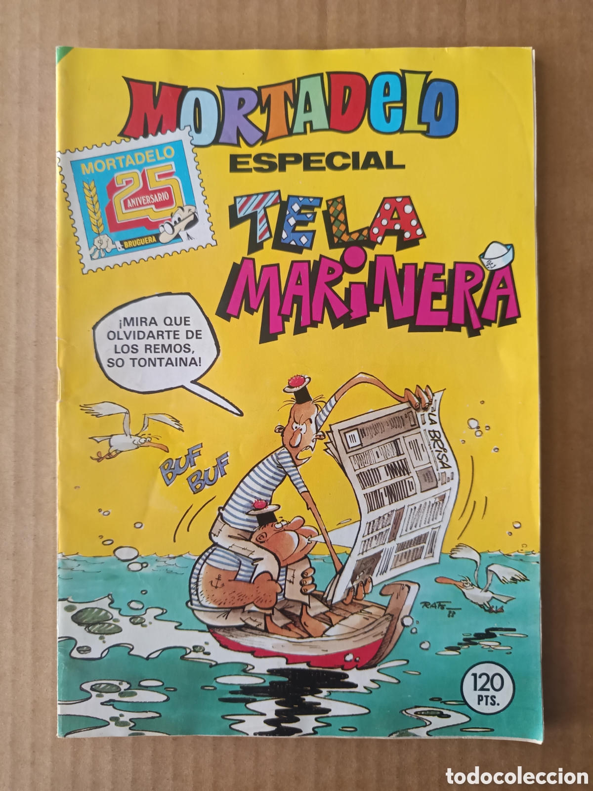 Tebeos: Revista Mortadelo Especial n&deg;162: Tela Marinera (Bruguera, 1983). Con Los Miserables.