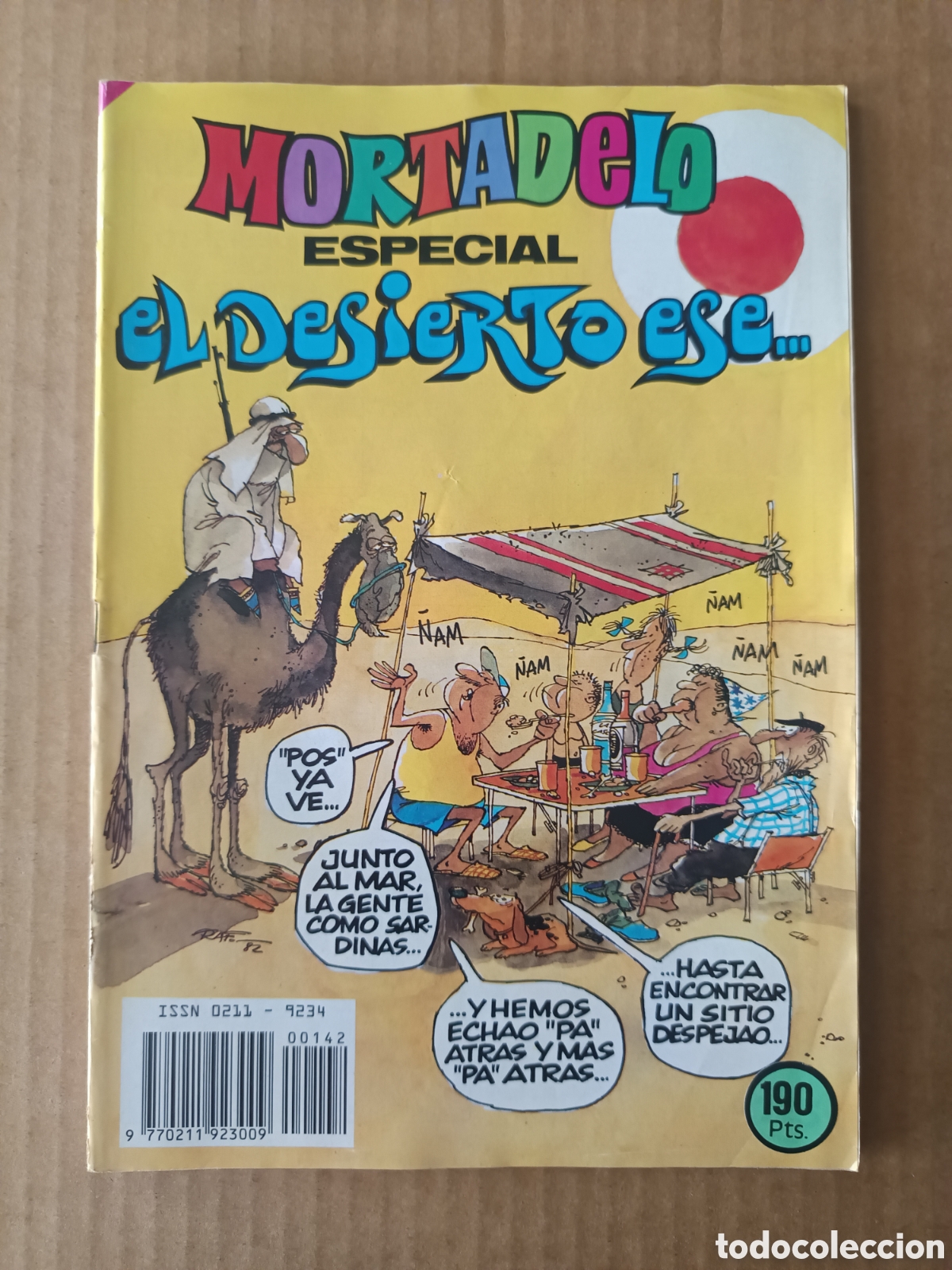 Tebeos: Revista Mortadelo Especial n&deg;142: El Desierto Ese (Bruguera, 1981). Con Los Ladrones del Desierto.