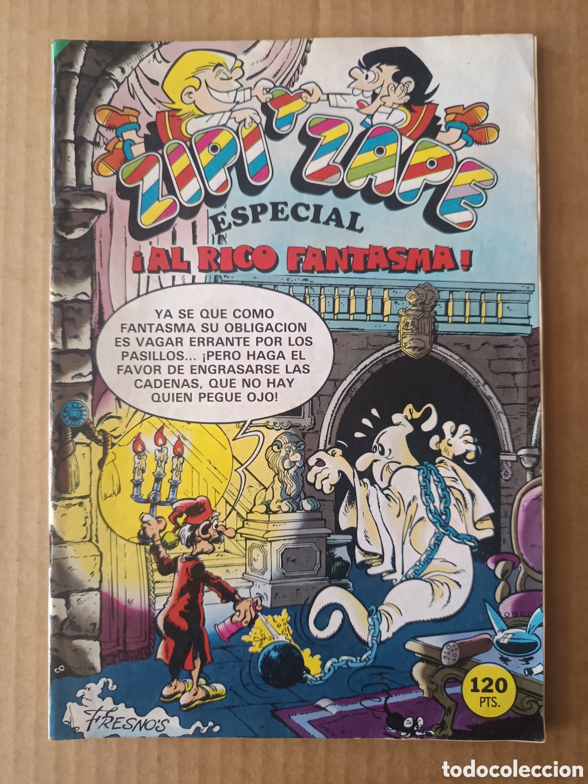 Tebeos: Revista Zipi y Zape Especial &iexcl;Al Rico Fantasma! (Bruguera, 1983). Con Taraz el Muchacho Salvaje.