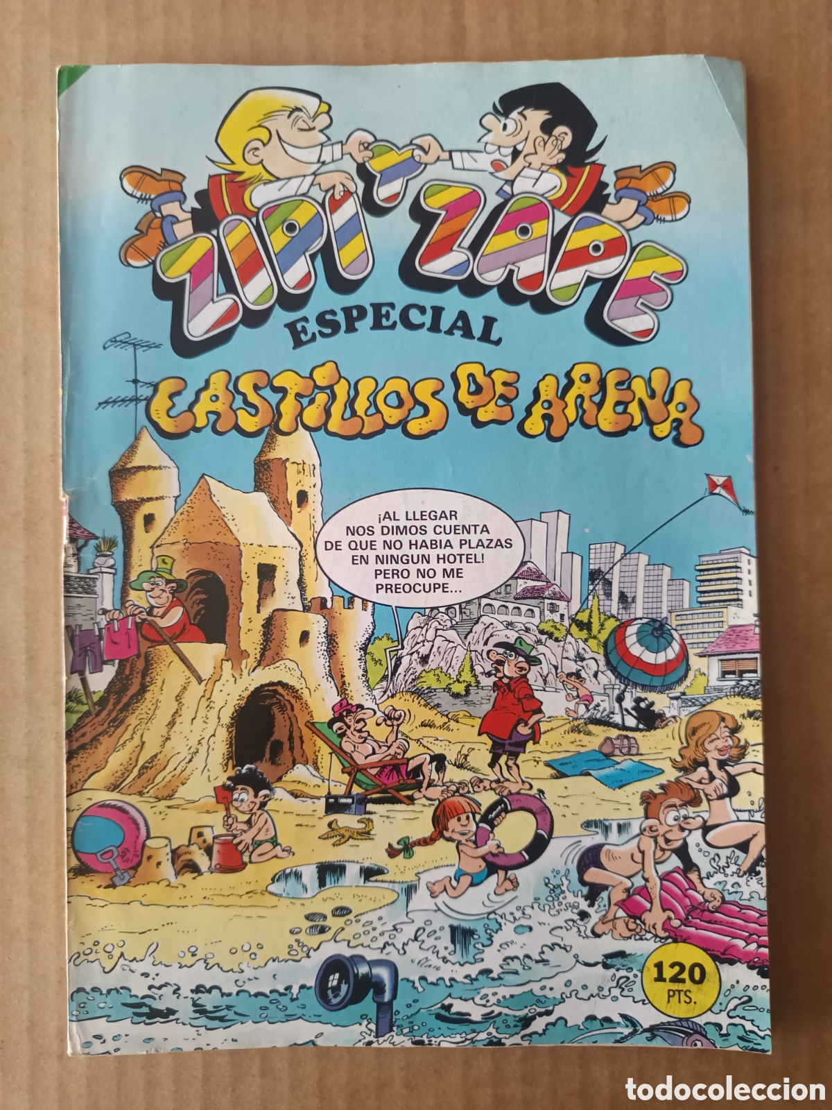 Tebeos: Revista Zipi y Zape Especial Castillos de Arena (Bruguera, 1983). Con Una Chica de Recursos.