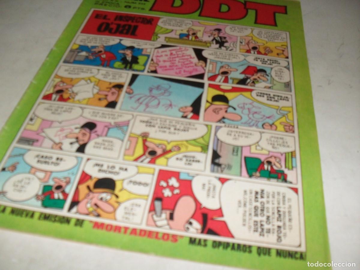 Tebeos: DDT 2&ordf; EPOCA N&ordm; 232,CON BILLETES DE 25,25 Y 25 MORTADELOS,DE 551,BRUGUERA,1967