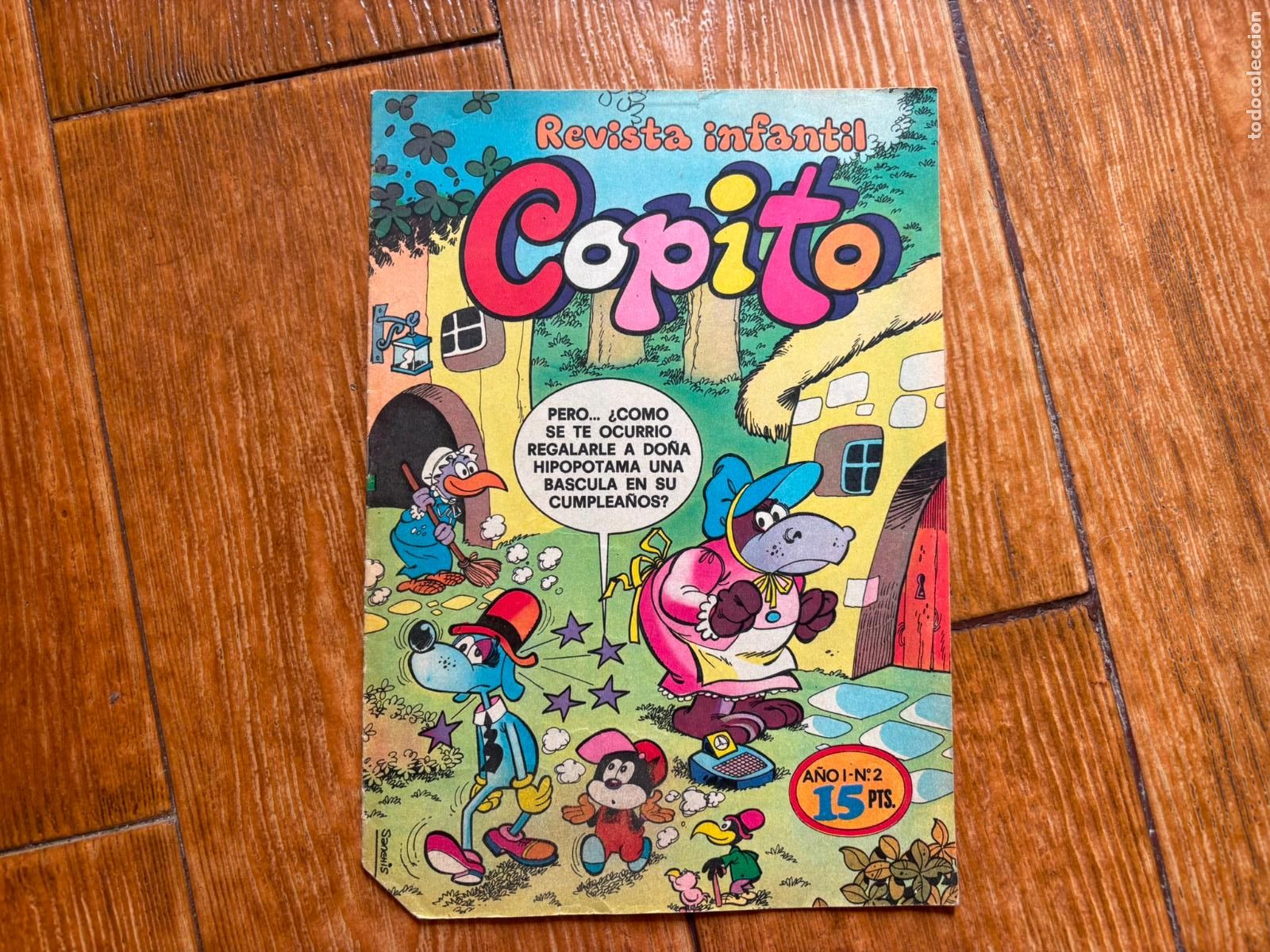 Tebeos: REVISTA INFANTIL COPITO N&deg; 2 EDITORIAL BRUGUERA