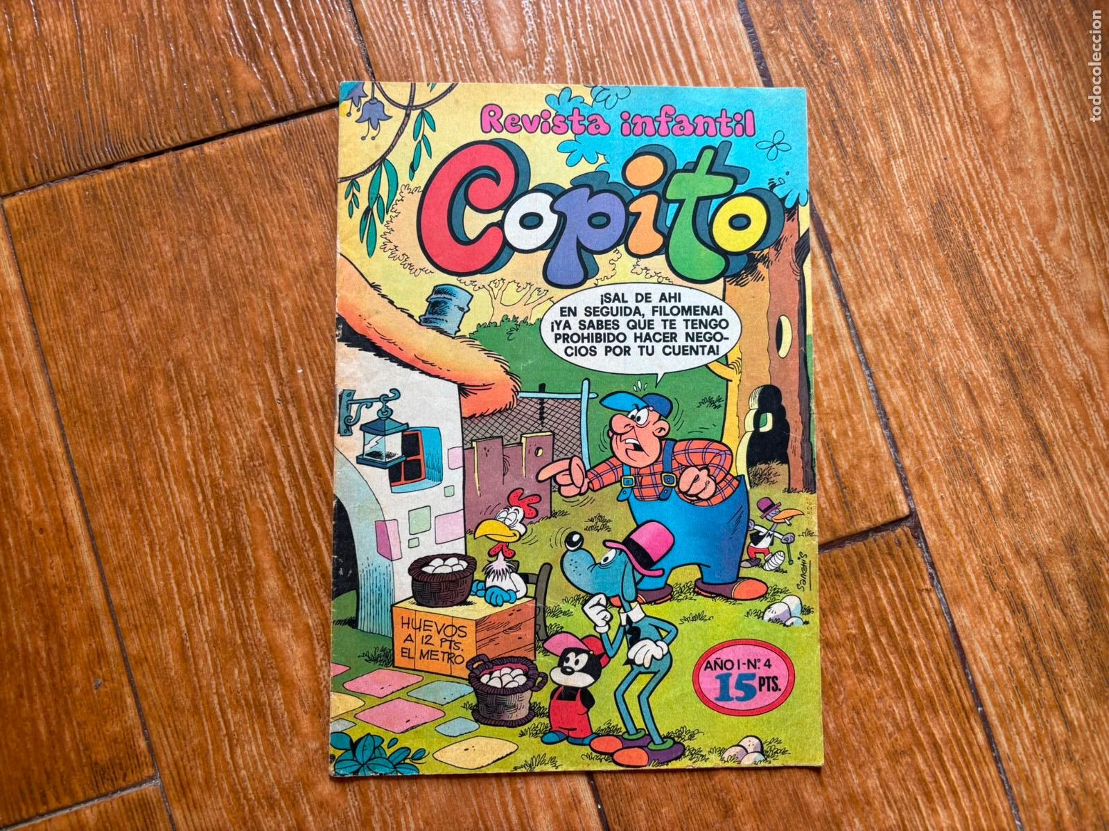 Tebeos: REVISTA INFANTIL COPITO N&deg; 4 EDITORIAL BRUGUERA