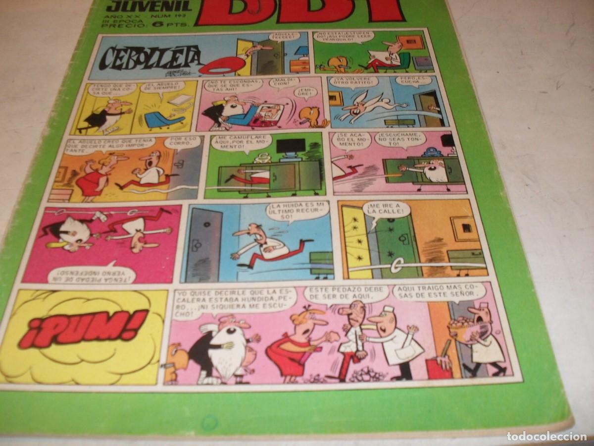 Tebeos: DDT 2&ordf; EPOCA N&ordm; 192,CON EL BOTONES SACARINO EN PAGINA CENTRAL,DE 551,BRUGUERA,1967