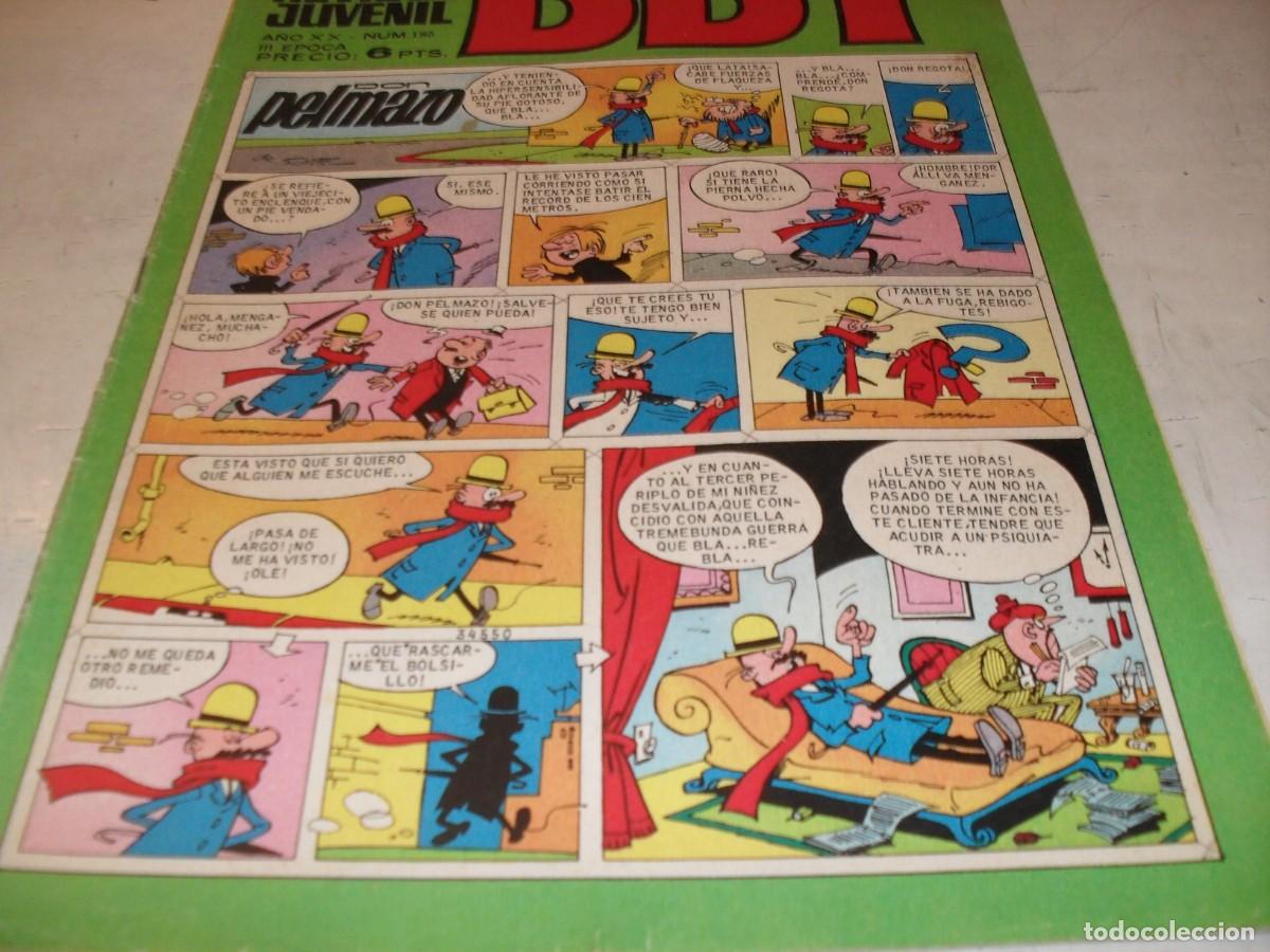 Tebeos: DDT 2&ordf; EPOCA N&ordm; 185,CON EL BOTONES SACARINO EN PAGINA CENTRAL,DE 551,BRUGUERA,1967