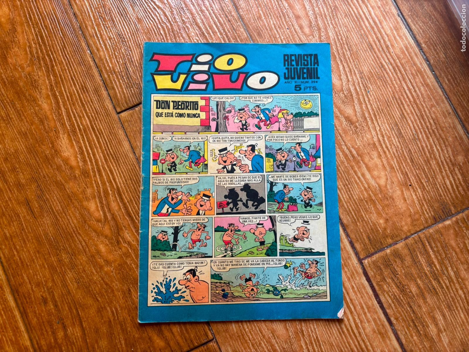 Tebeos: TIO VIVO N&ordm; 394 EDITORIAL BRUGUERA ORIGINAL