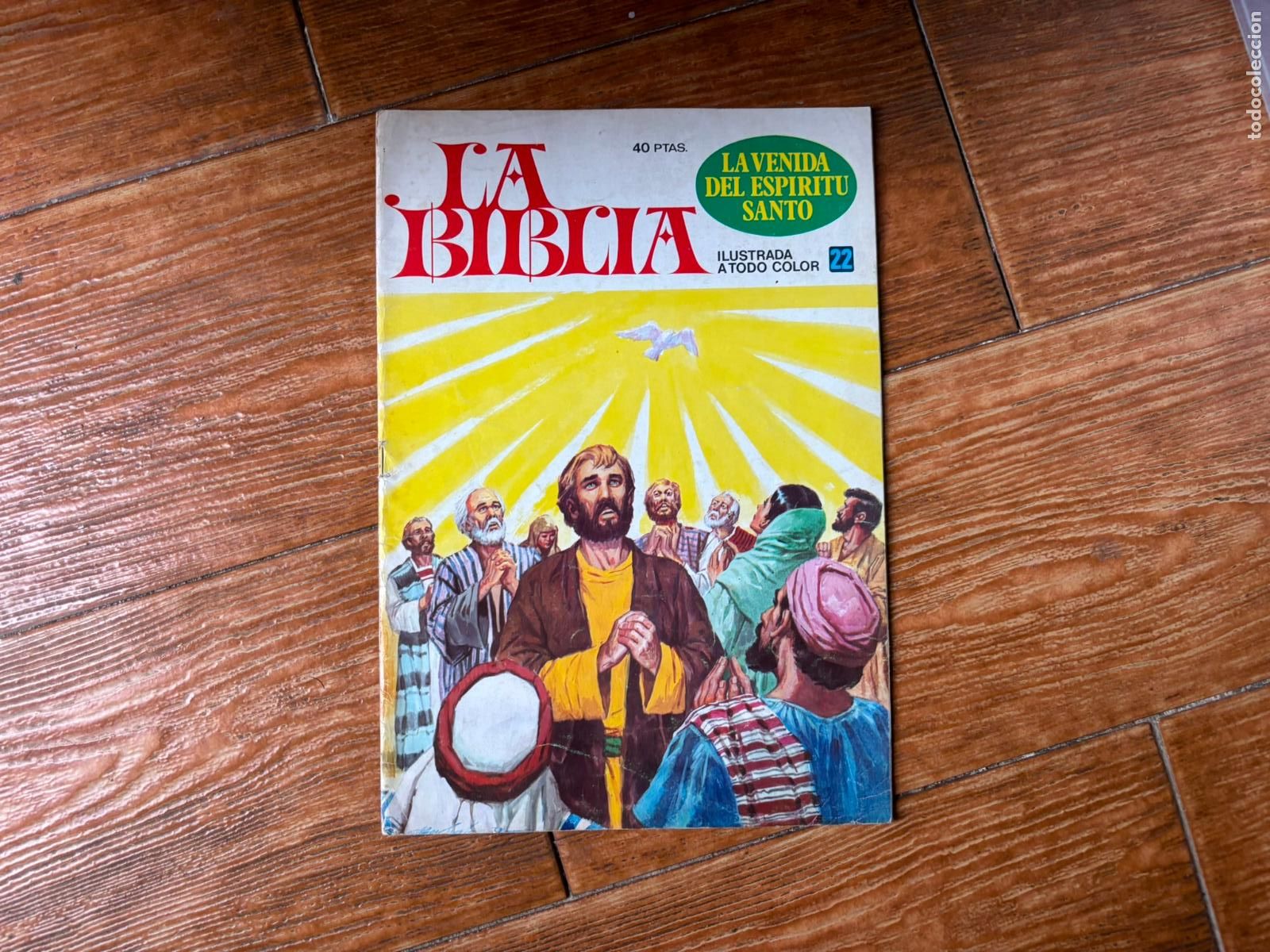 Tebeos: LA BIBLIA - ILUSTRADA A TODO COLOR N&ordm; 22 EDITORIAL BRUGUERA 1979