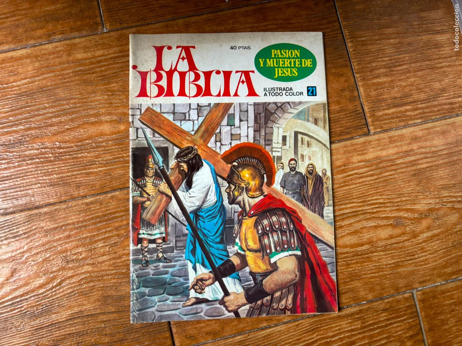Tebeos: LA BIBLIA - ILUSTRADA A TODO COLOR N&ordm; 21 EDITORIAL BRUGUERA 1979