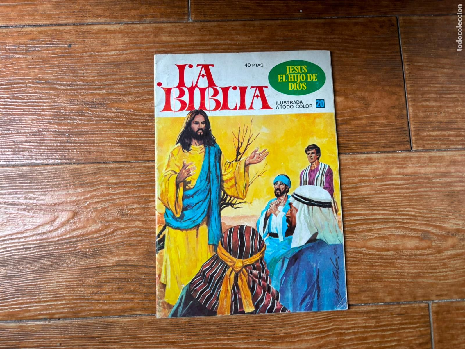 Tebeos: LA BIBLIA - ILUSTRADA A TODO COLOR N&ordm; 20 EDITORIAL BRUGUERA 1979