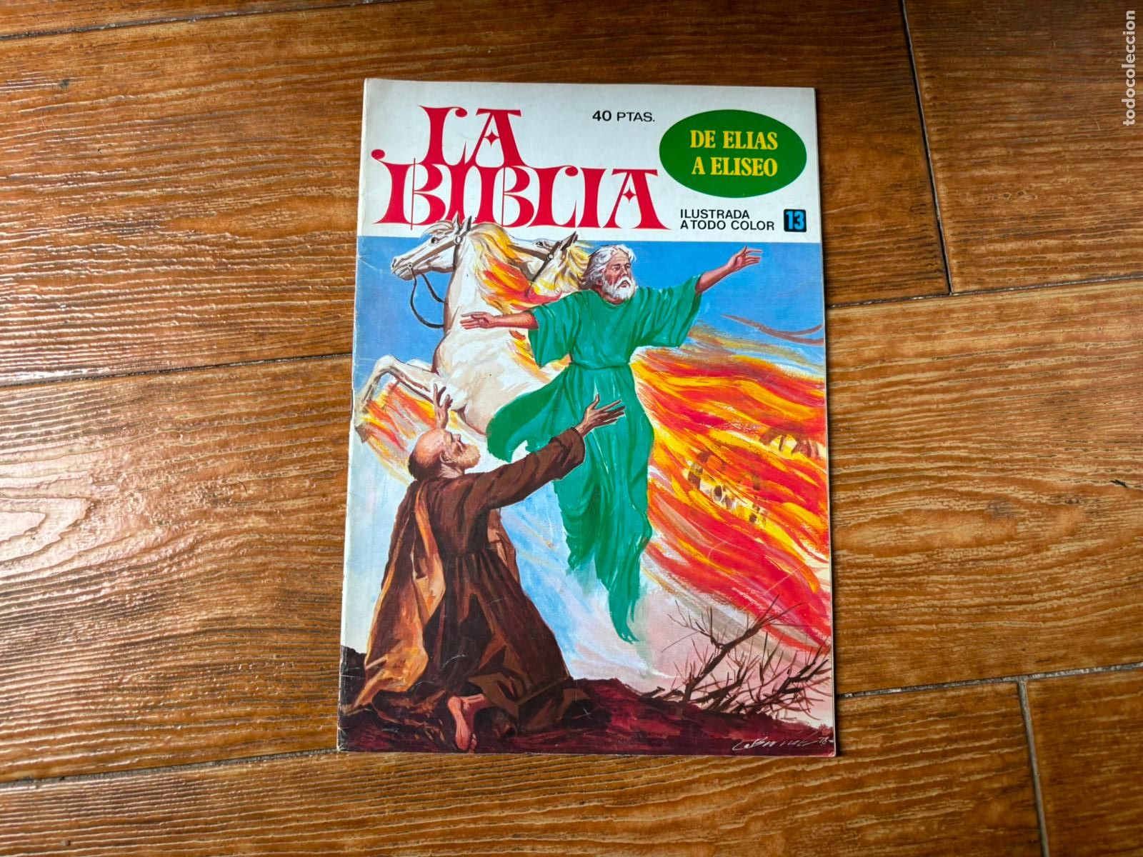 Tebeos: LA BIBLIA - ILUSTRADA A TODO COLOR N&ordm; 13 EDITORIAL BRUGUERA 1979