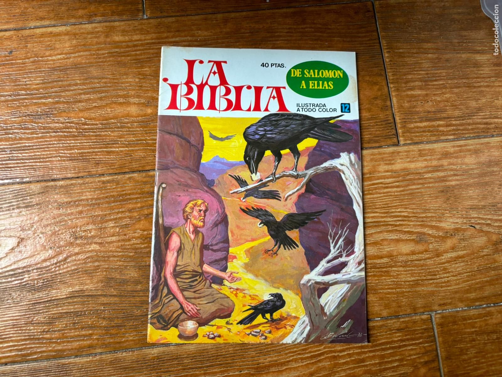 Tebeos: LA BIBLIA - ILUSTRADA A TODO COLOR N&ordm; 12 EDITORIAL BRUGUERA 1979