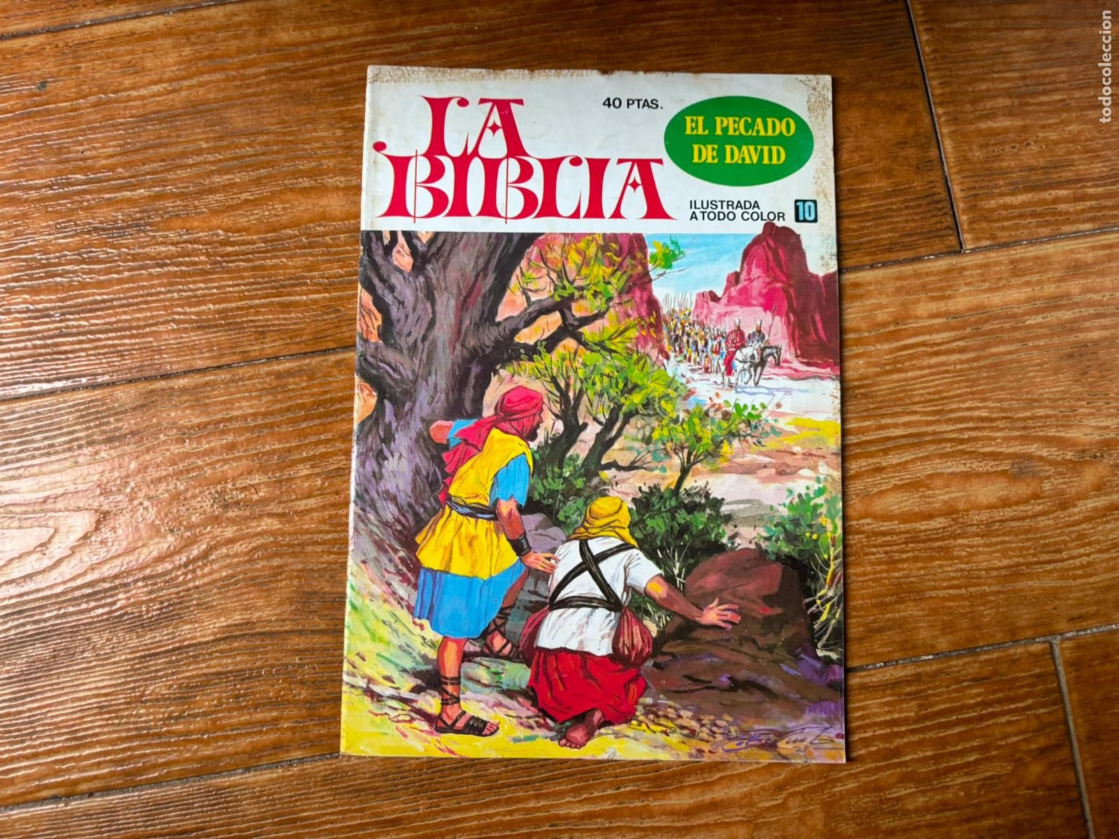 Tebeos: LA BIBLIA - ILUSTRADA A TODO COLOR N&ordm; 10 EDITORIAL BRUGUERA 1979