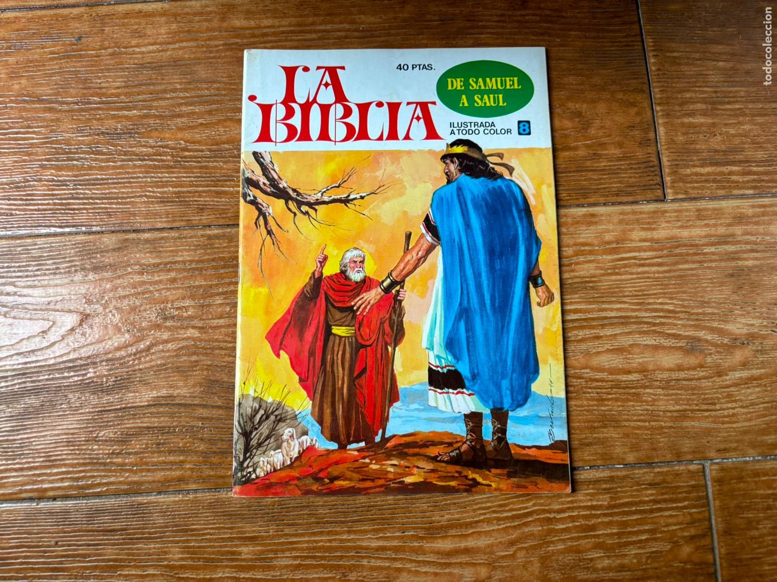 Tebeos: LA BIBLIA - ILUSTRADA A TODO COLOR N&ordm; 8 EDITORIAL BRUGUERA 1979