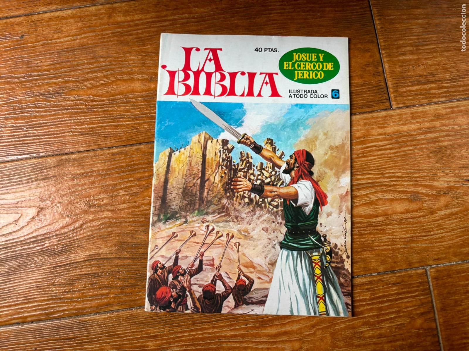 Tebeos: LA BIBLIA - ILUSTRADA A TODO COLOR N&ordm; 6 EDITORIAL BRUGUERA 1979