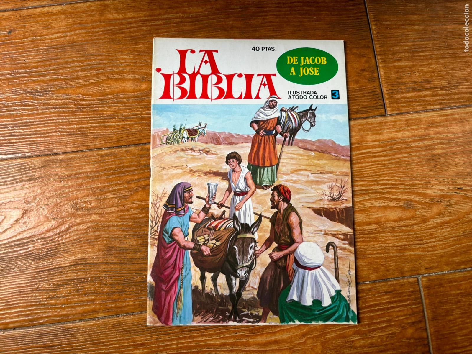 Tebeos: LA BIBLIA - ILUSTRADA A TODO COLOR N&ordm; 3 EDITORIAL BRUGUERA 1979