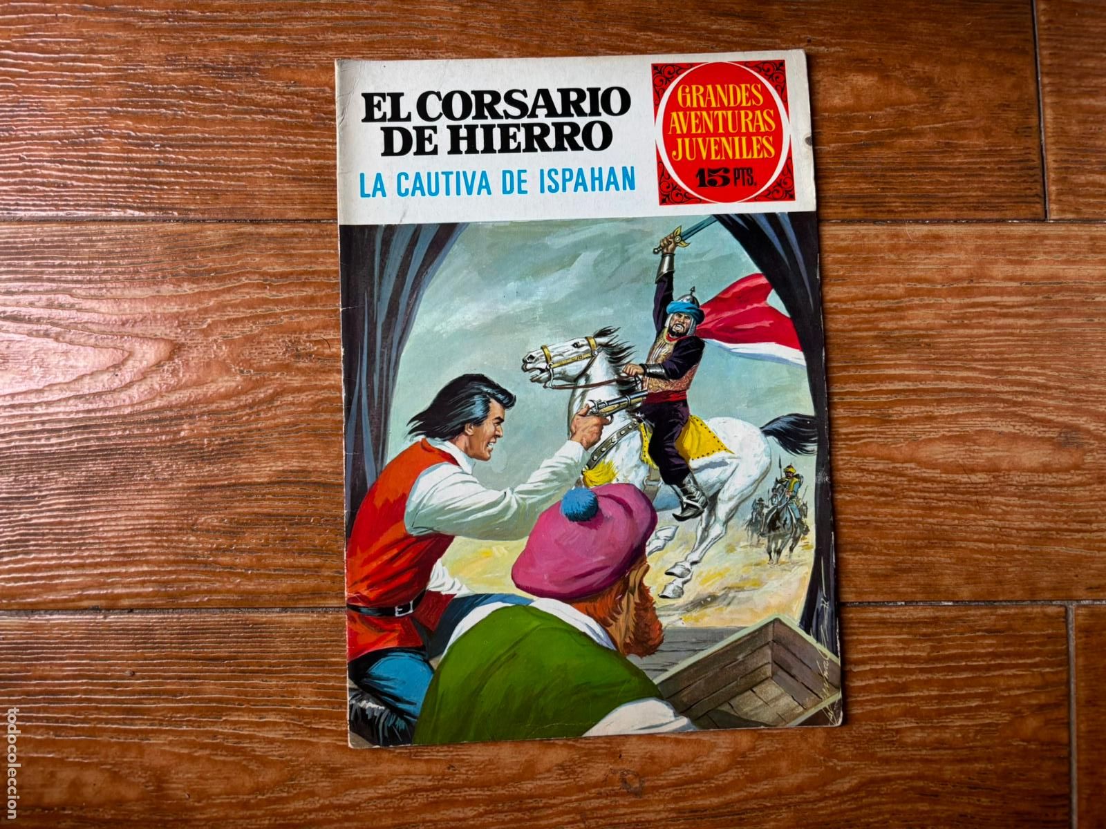 Tebeos: GRANDES AVENTURAS JUVENILES N&ordm; 33 EL CORSARIO DE HIERRO EDITORIAL BRUGUERA