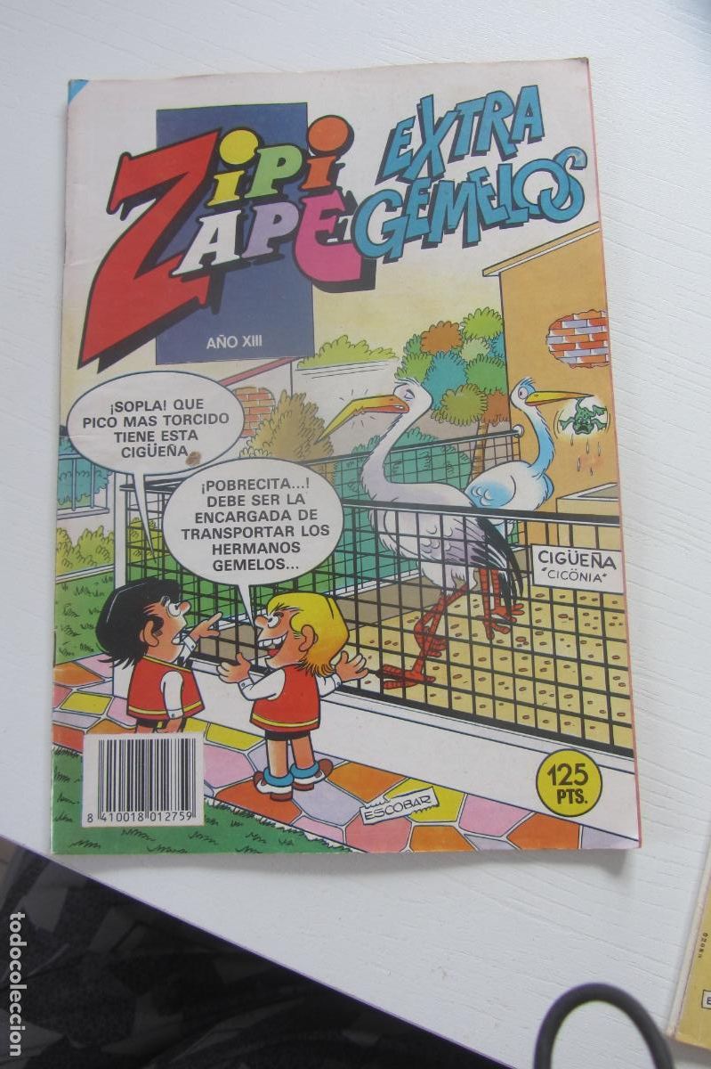 Tebeos: ZIPI Y ZAPE EXTRA 57: EXTRA GEMELOS A&Ntilde;O XIII BRUGUERA. arx179
