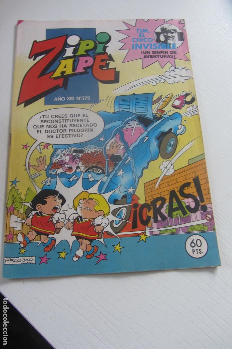 Tebeos: ZIPI Y ZAPE A&Ntilde;O XIII N&ordm; 575 BRUGUERA arx179