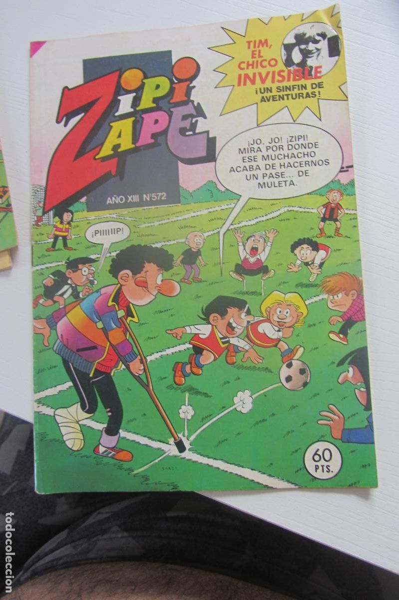 Tebeos: ZIPI Y ZAPE REVISTA N&ordm; 572. BRUGUERA 1984 arx179