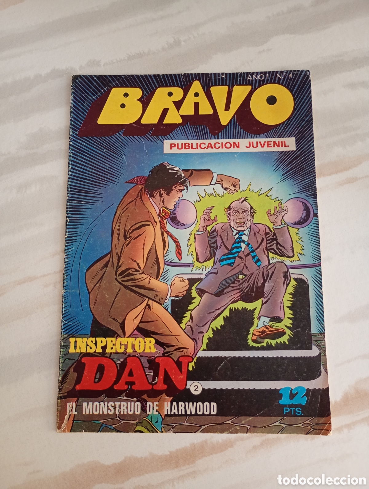 Tebeos: INSPECTOR DAN (BRAVO) LOTE 6 EJEMPLARES - Foto 2