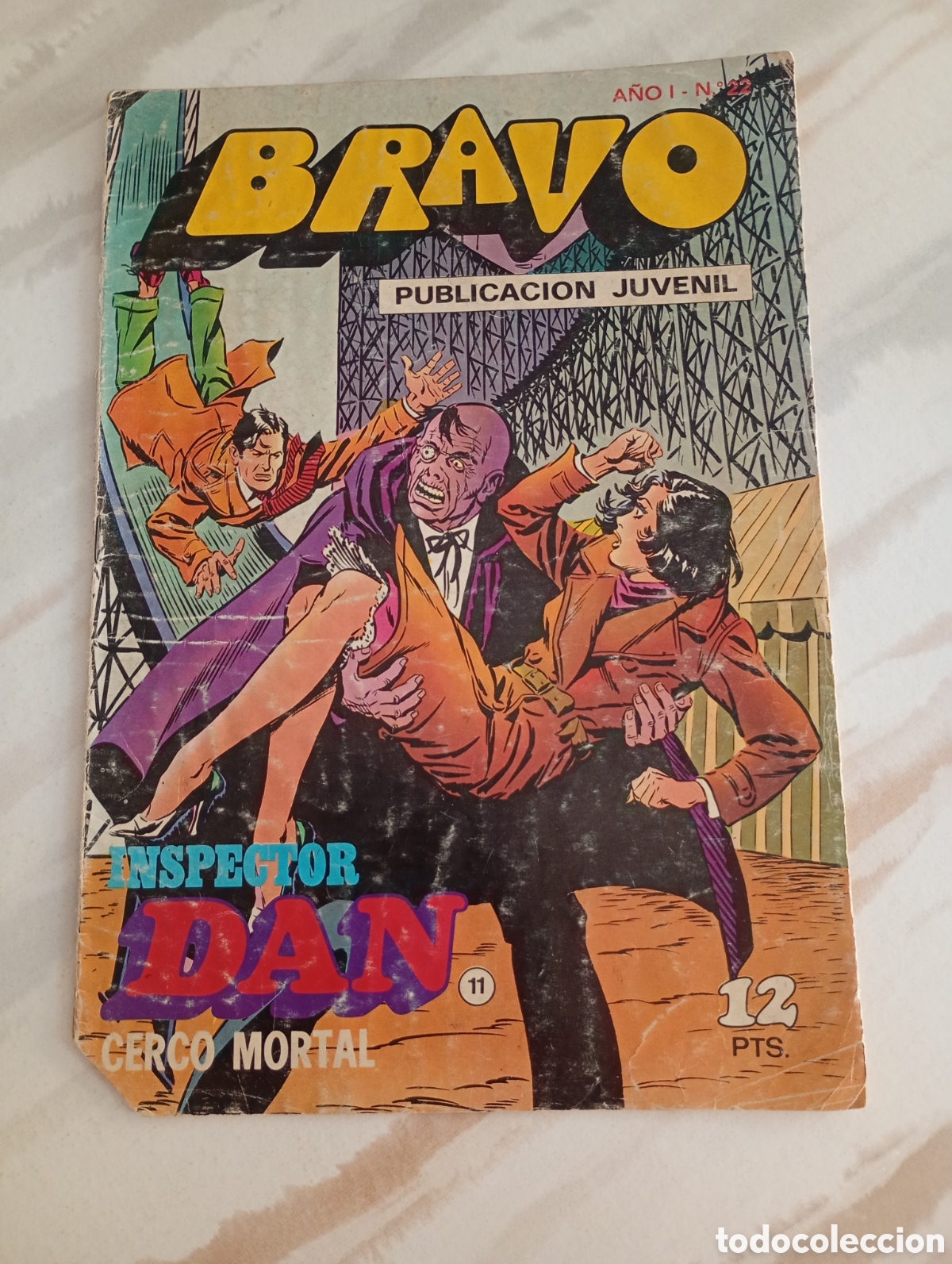 Tebeos: INSPECTOR DAN (BRAVO) LOTE 6 EJEMPLARES - Foto 4