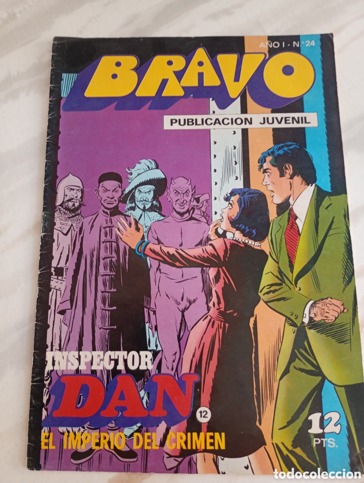 Tebeos: INSPECTOR DAN (BRAVO) LOTE 6 EJEMPLARES - Foto 5
