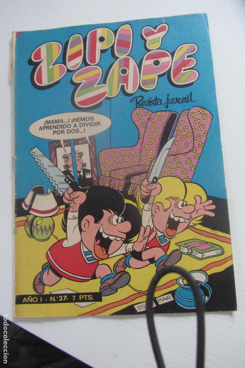 Tebeos: ZIPI ZAPE - N&ordm; 37 - BRUGUERA arx179