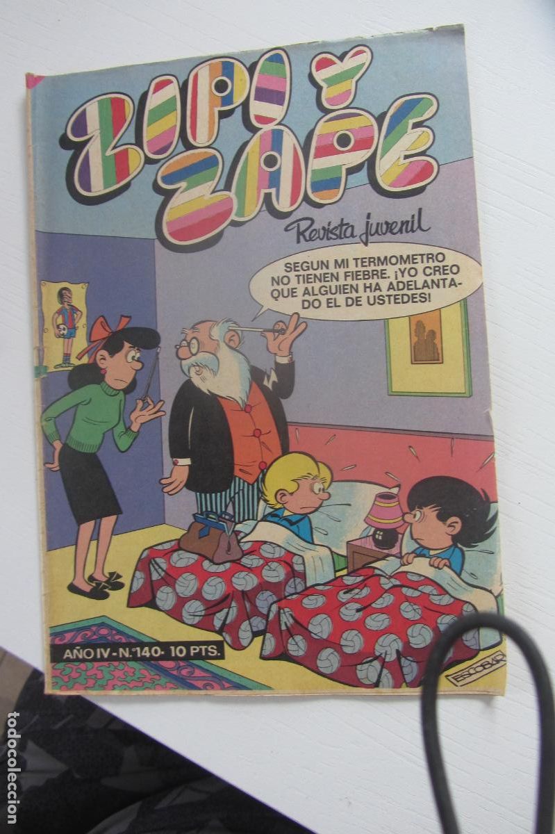 Tebeos: ZIPI ZAPE - N&ordm; 140 a&ntilde;o IV 1975 BRUGUERA arx179