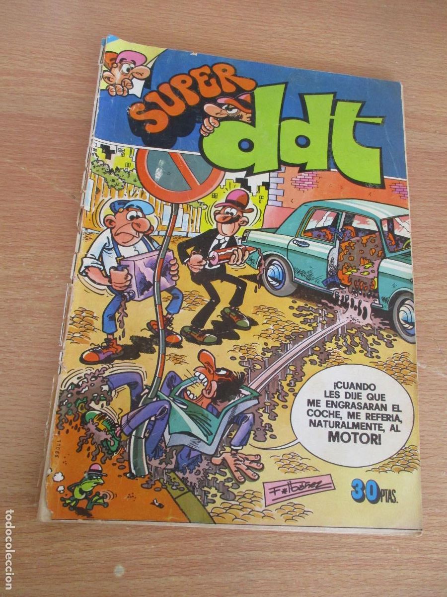 Tebeos: EDT: BRUGUERA.-SUPER DDT.- N&ordm;. 53- 1977