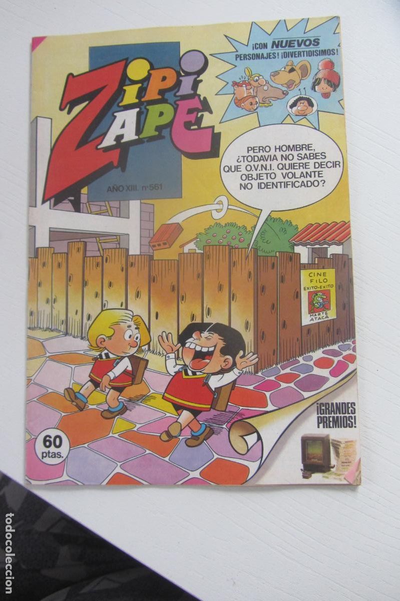 Tebeos: ZIPI Y ZAPE, REVISTA JUVENIL 561 A&Ntilde;O XIII BRUGUERA arx179