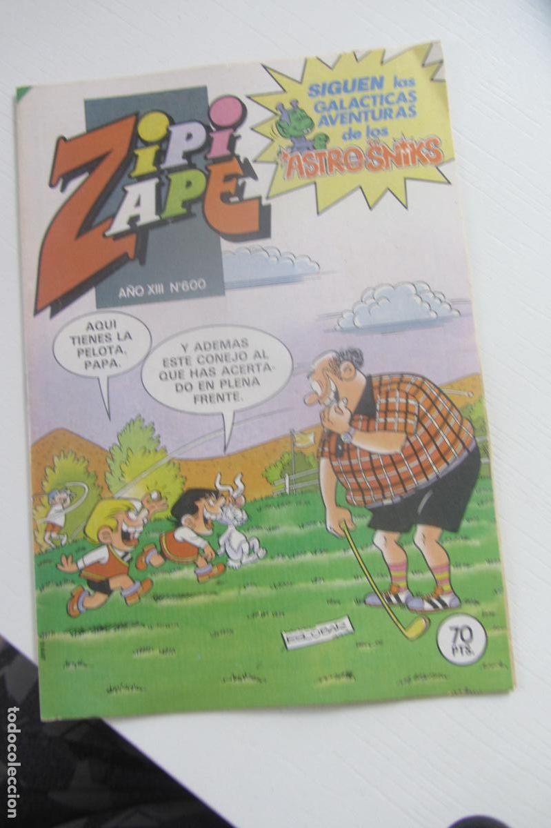 Tebeos: ZIPI Y ZAPE, REVISTA JUVENIL 600 A&Ntilde;O XIII BRUGUERA arx179