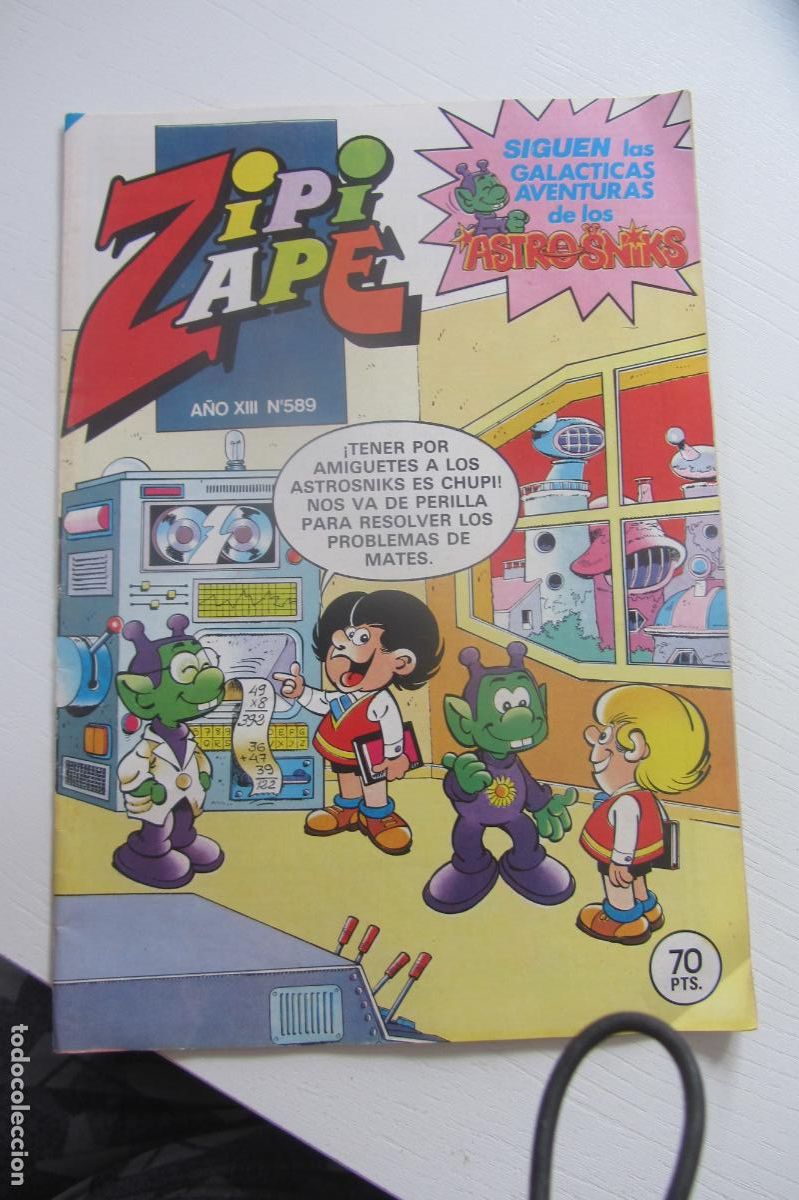 Tebeos: ZIPI ZAPE - A&Ntilde;O XIII / N&ordm; 589 - SEPTIEMBRE 1984 arx179