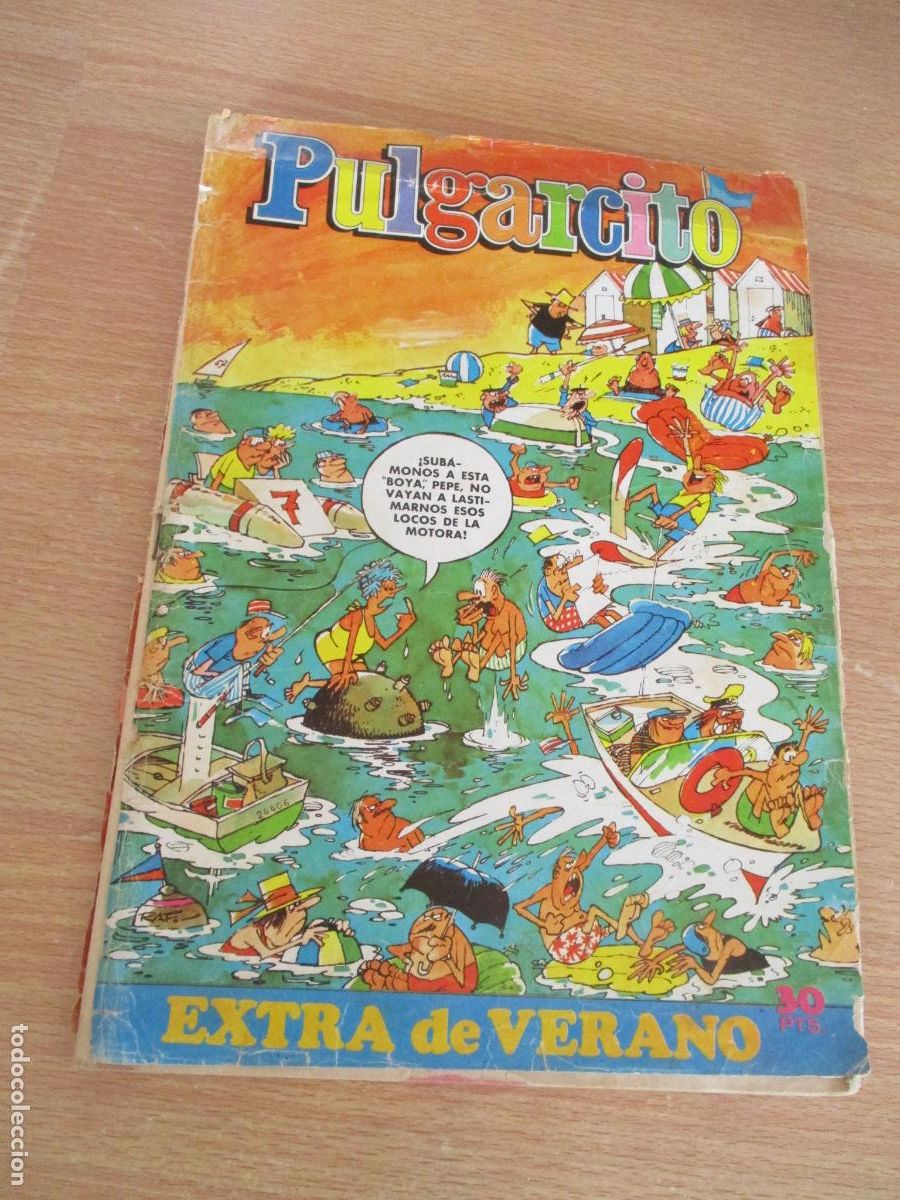 Tebeos: EDT: BRUGUERA.- PULGARCITO, EXTRA DE VERANO 1974