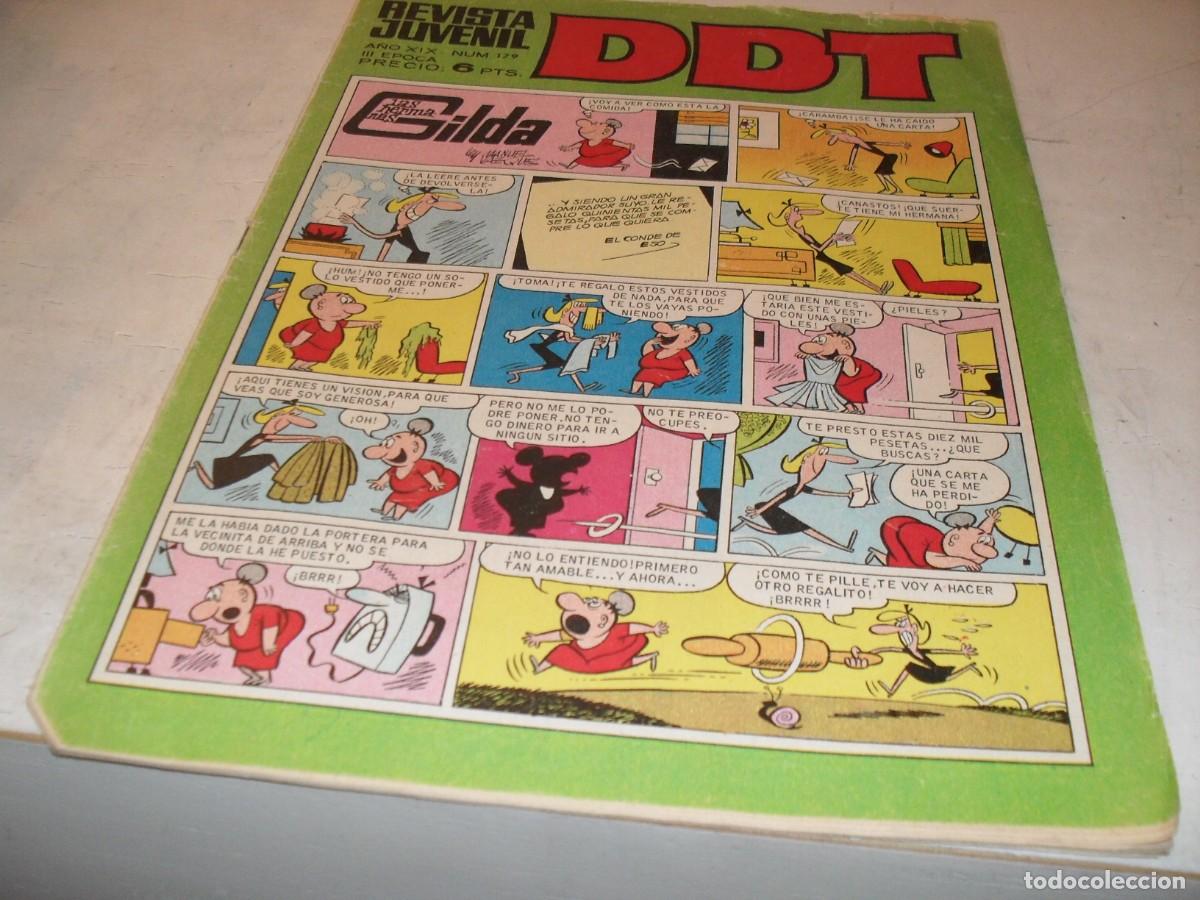 Tebeos: DDT 2&ordf; EPOCA N&ordm; 179,EN CONTRAPORTADA PUBLICIDAD JUGUETES GRAN OESTE,DE 551,BRUGUERA,1967