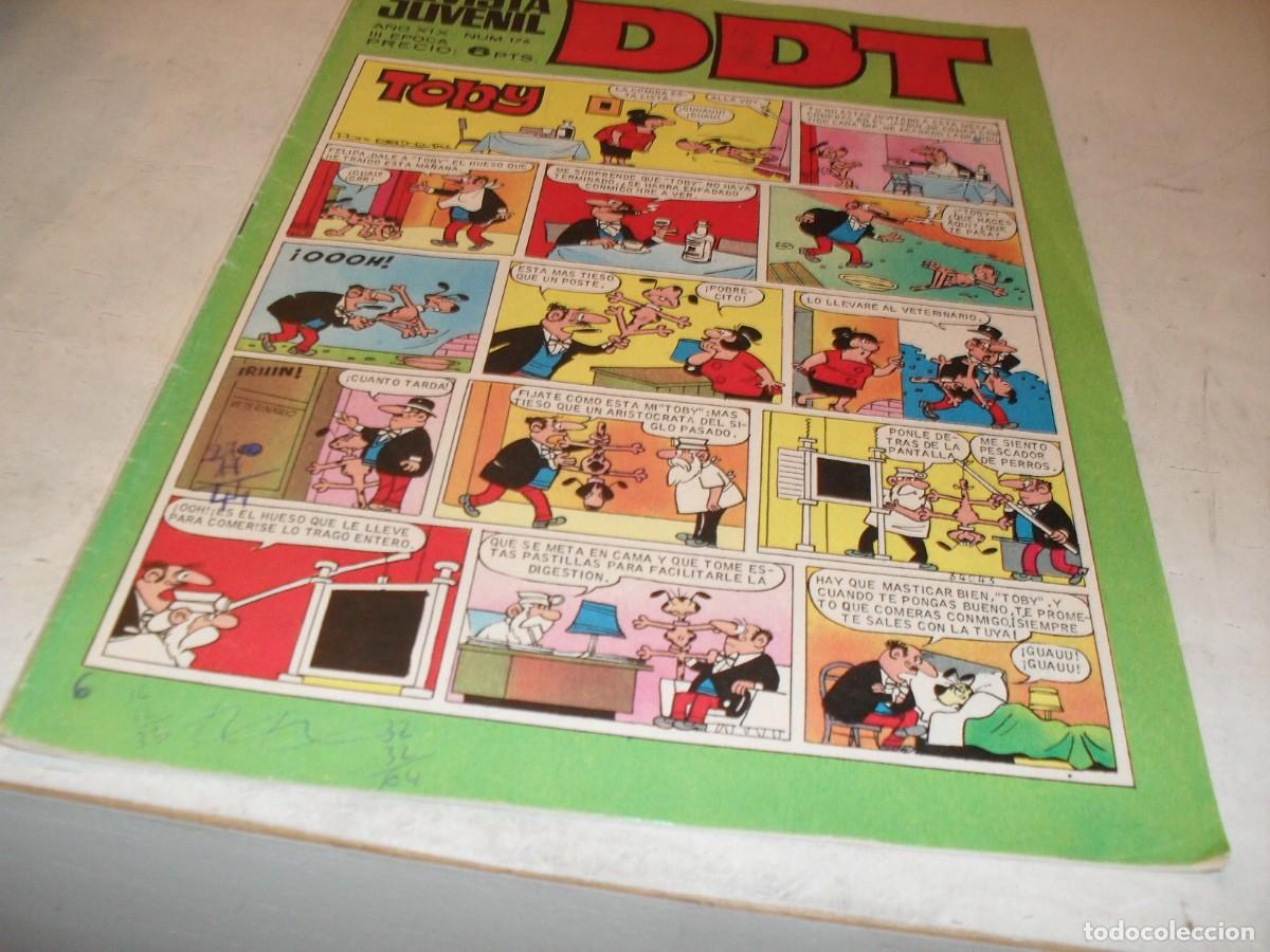 Tebeos: DDT 2&ordf; EPOCA N&ordm; 176,EN CONTRAPORTADA PUBLICIDAD JUGUETES GRAN OESTE,DE 551,BRUGUERA,1967