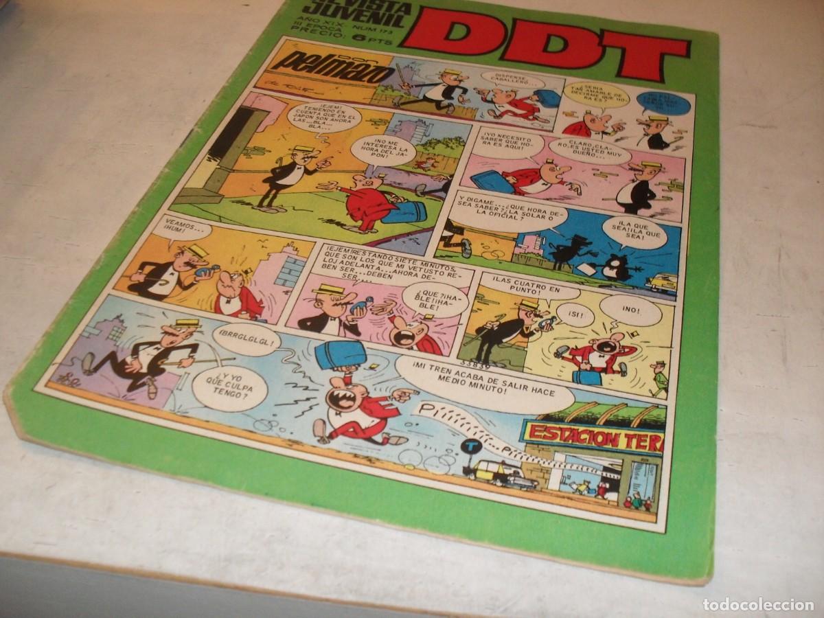 Tebeos: DDT 2&ordf; EPOCA N&ordm; 173,CON EL BOTONES SACARINO EN PAGINA CENTRAL,DE 551,BRUGUERA,1967