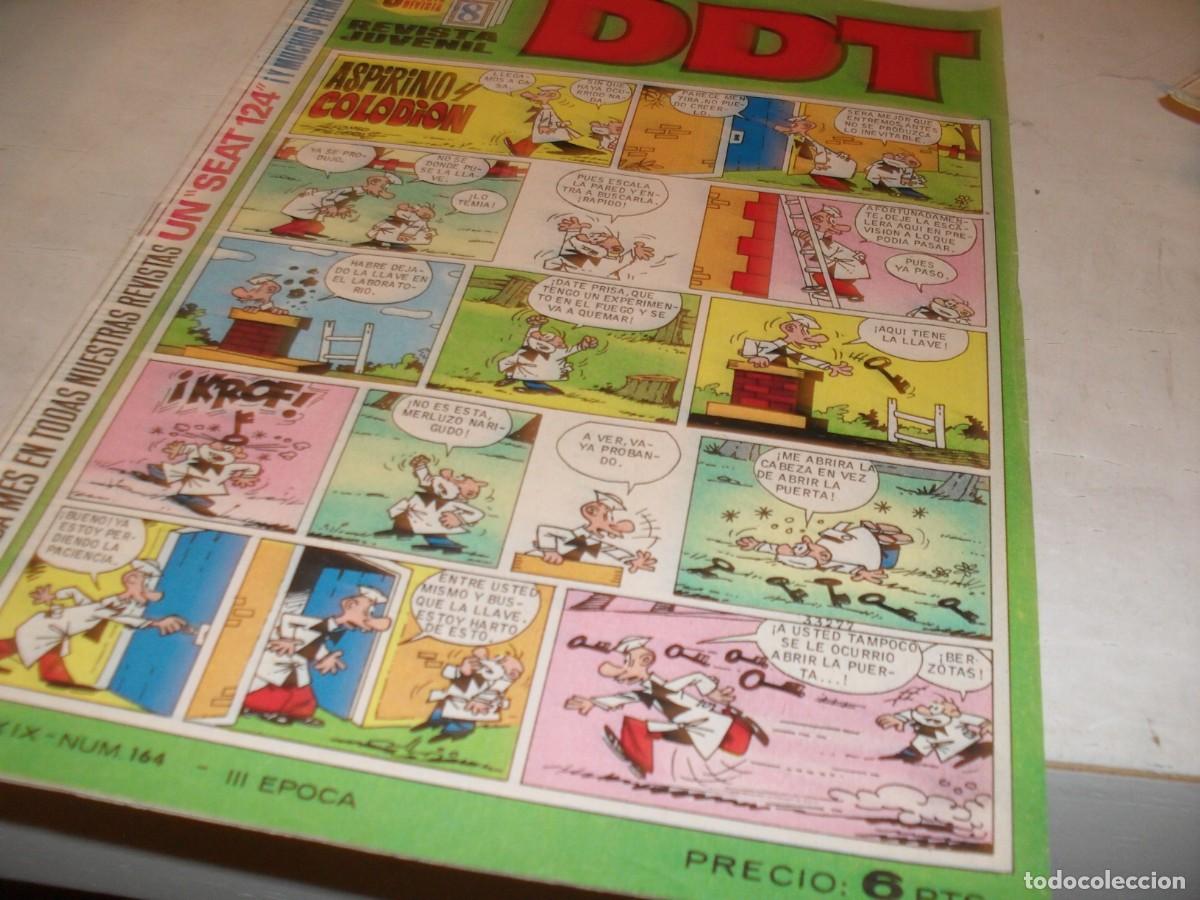 Tebeos: DDT 2&ordf; EPOCA N&ordm; 164,CON ANACLETO,DE VAZQUEZ,DE 551,BRUGUERA,1967