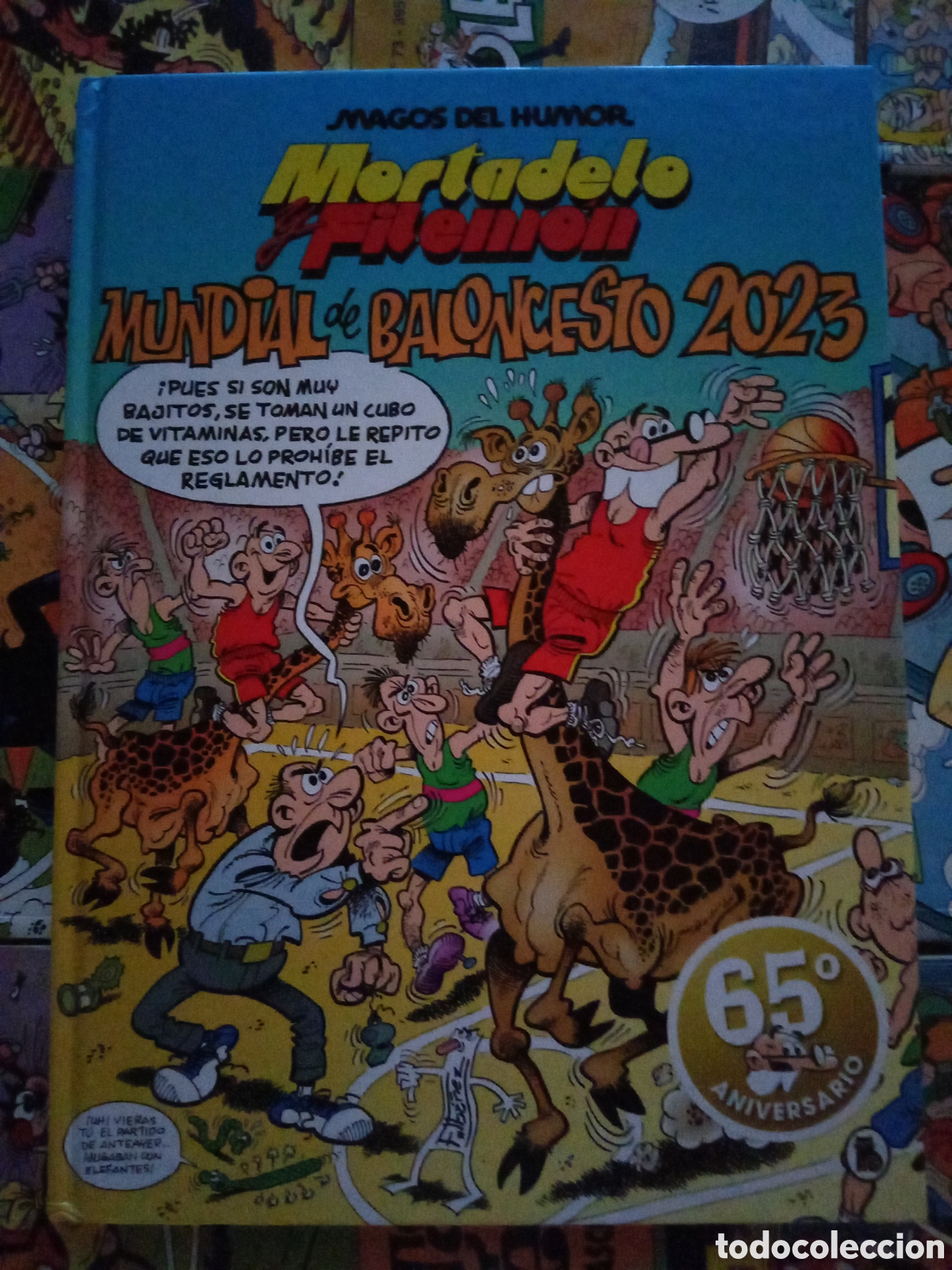 Tebeos: Magos del humor 220 Mortadelo y Filem&oacute;n Mundial de baloncesto 2023 cj79