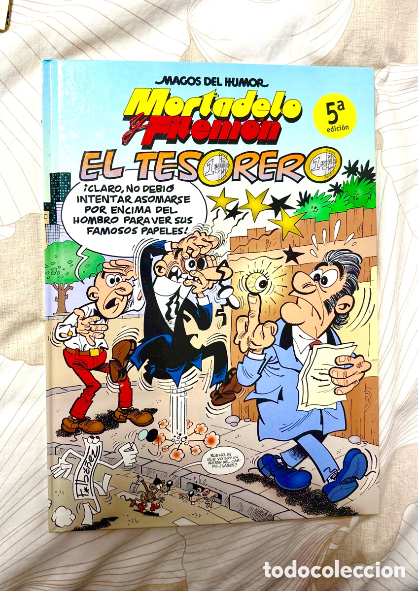 Tebeos: Comic Mortadelo y Filem&oacute;n: El Tesorero - Magos del Humor (5&ordf; Edici&oacute;n, 2015)