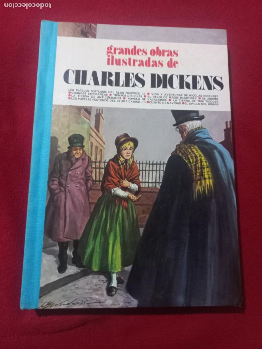 Tebeos: GRANDES OBRAS ILUSTRADAS DE CHARLES DICKENS 6 - 1&ordf; EDICION - CARTONE