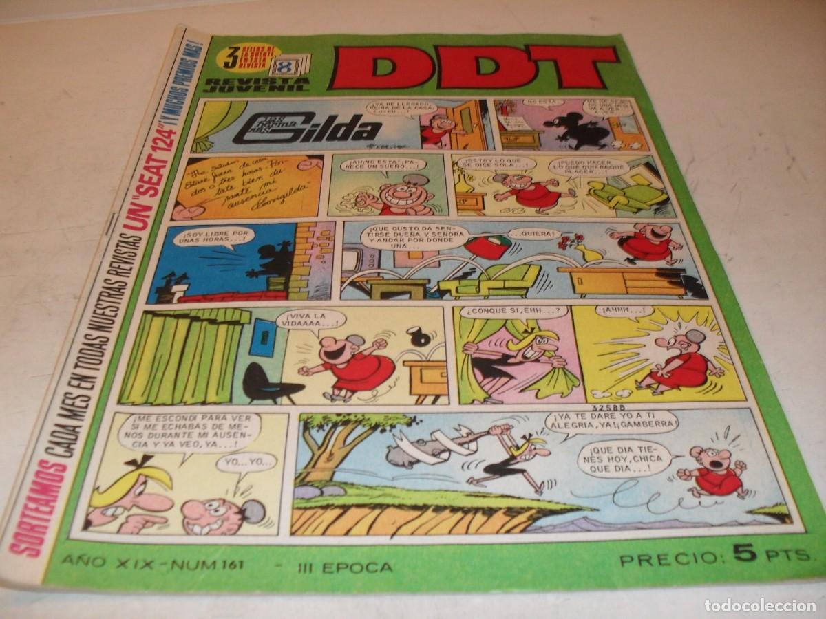 Tebeos: DDT 2&ordf; EPOCA N&ordm; 161,CON PILUCA,NI&Ntilde;A MODERNA,DE SEGURA,DE 551,BRUGUERA,1967