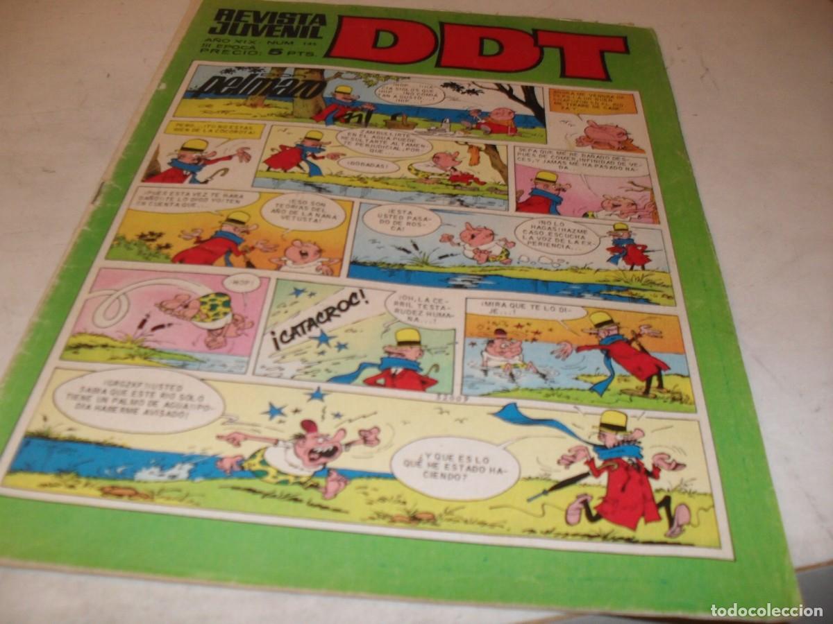 Tebeos: DDT 2&ordf; EPOCA N&ordm; 145,CON UN VIAJE INTERPLANETARIO,DE EDMOND,DE 551,BRUGUERA,1967