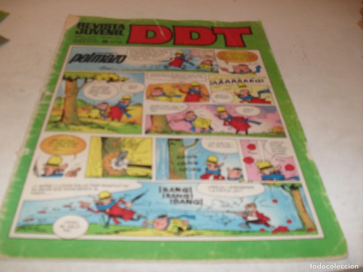 Tebeos: DDT 2&ordf; EPOCA N&ordm; 131,CON EL BOTONES SACARINO EN PAGINA CENTRAL,DE 551,BRUGUERA,1967