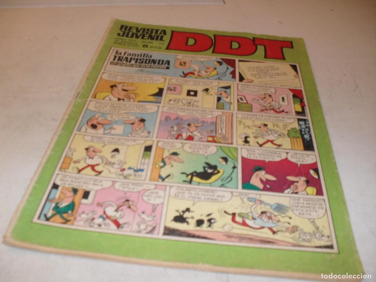 Tebeos: DDT 2&ordf; EPOCA N&ordm; 116,CON ASTERIX Y LA HOZ DE ORO,DE 551,BRUGUERA,1967