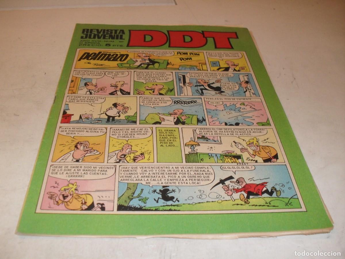 Tebeos: DDT 2&ordf; EPOCA N&ordm; 107,CON ANACLETO,DE VAZQUEZL,DE 551,BRUGUERA,1967