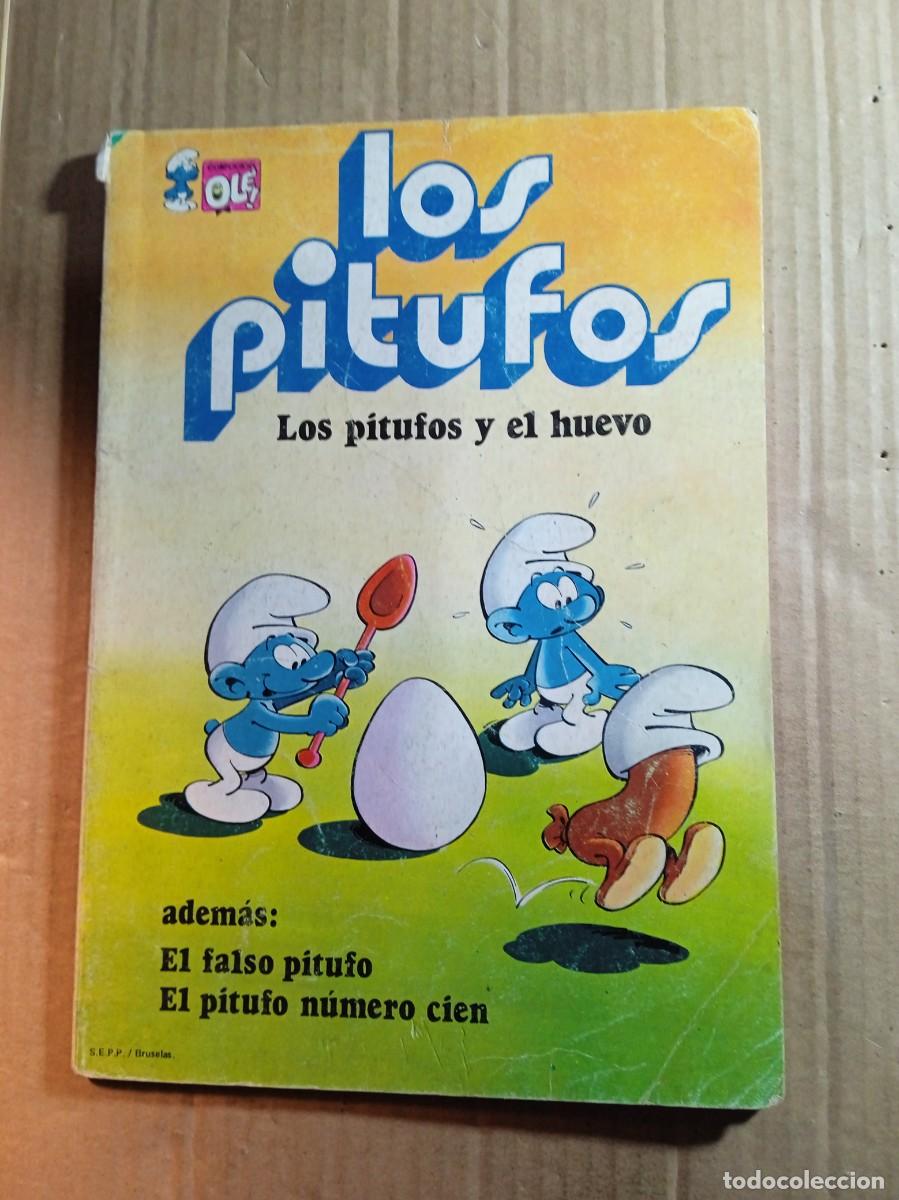 Tebeos: TEBEO DE OLE LOS PITUFOS EN LOS PITUFOS Y EL HUEVO DEL A&Ntilde;O 1980 N&ordm; 5