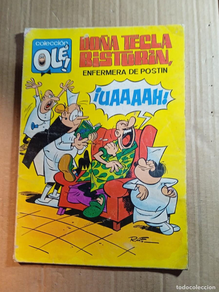 Tebeos: TEBEO DE OLE DO&Ntilde;A TECLA BISTURIN EN ENFERMERA DE POSTIN DEL A&Ntilde;O 1985 N&ordm; 17