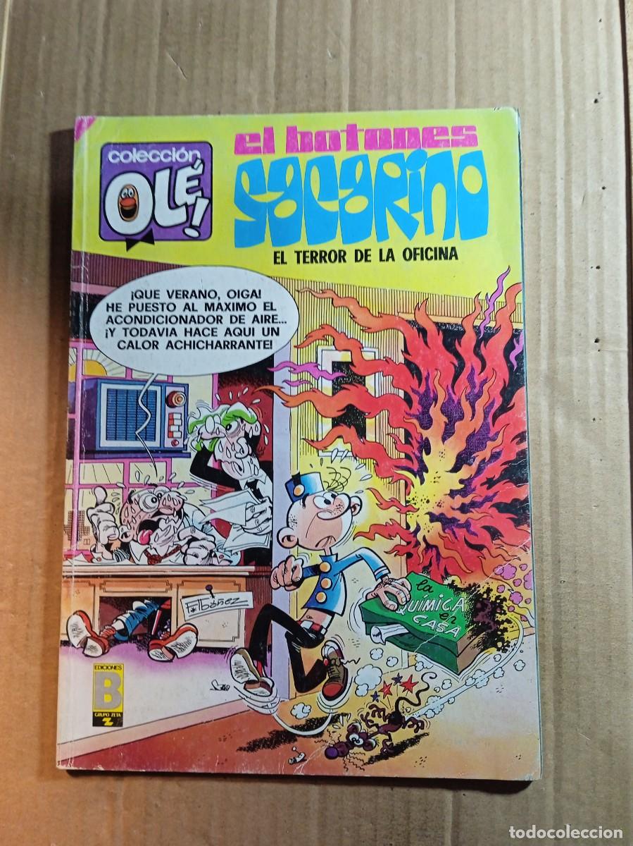Tebeos: TEBEO DE OLE EL BOTONES SACARINO EN TERROR DE LA OFICINA DEL A&Ntilde;O 1989 N&ordm; 132 - I. 14