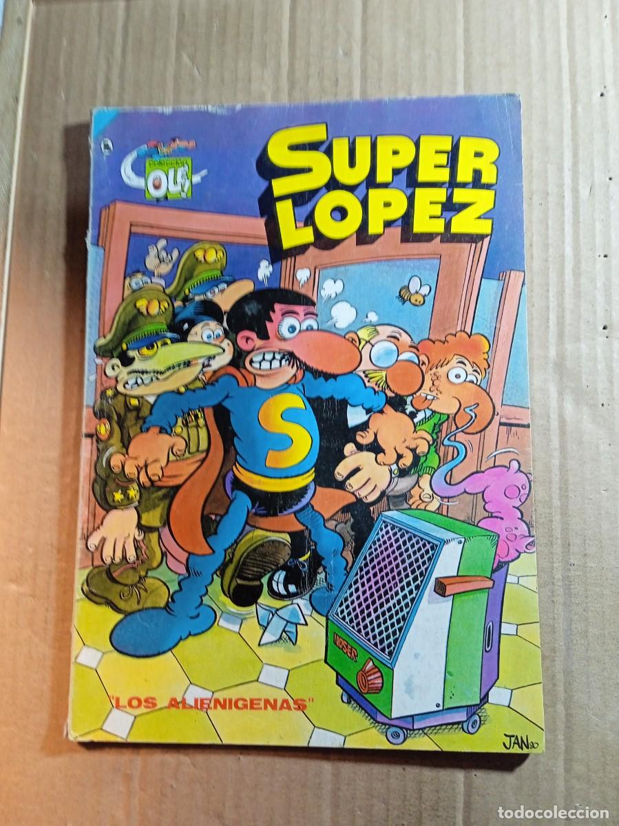 Tebeos: TEBEO DE OLE SUPER LOPEZ EN LOS ALIENIGENAS DEL A&Ntilde;O 1986 N&ordm; 4