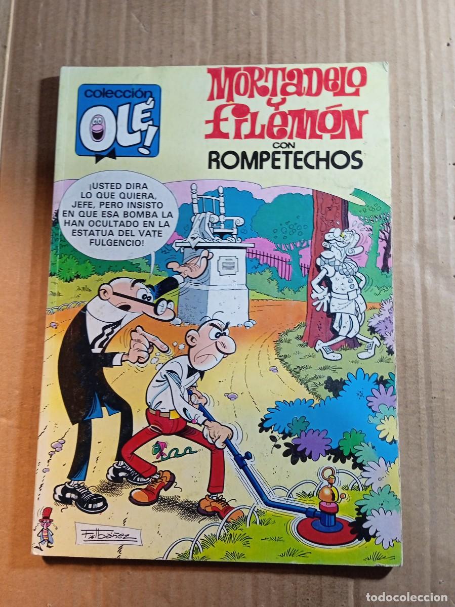 Tebeos: TEBEO DE OLE MORTADELO Y FILEMON CON ROMPETECHOS DEL A&Ntilde;O 1992 N&ordm; 228 - M. 236
